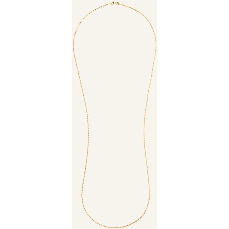 Pompidou Halsketten Mini Ruby Long By Glambou gold