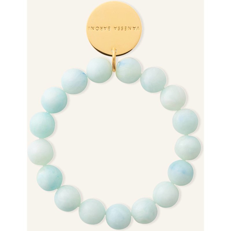 Vanessa Baroni Armbänder Mini Beads Flex Bracelet Cloud Marble By Glambou gold
