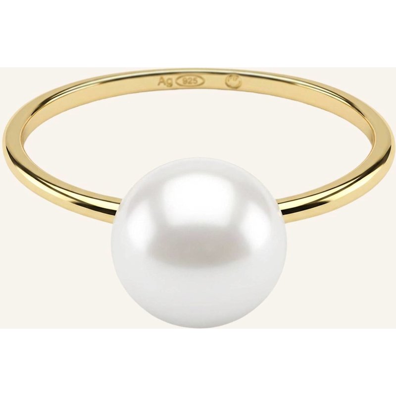 Pompidou Ringe Amelia Pearl By Glambou gold