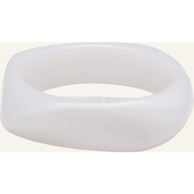 Crystal Haze Armbänder Jelly Bangle White By Glambou weiss
