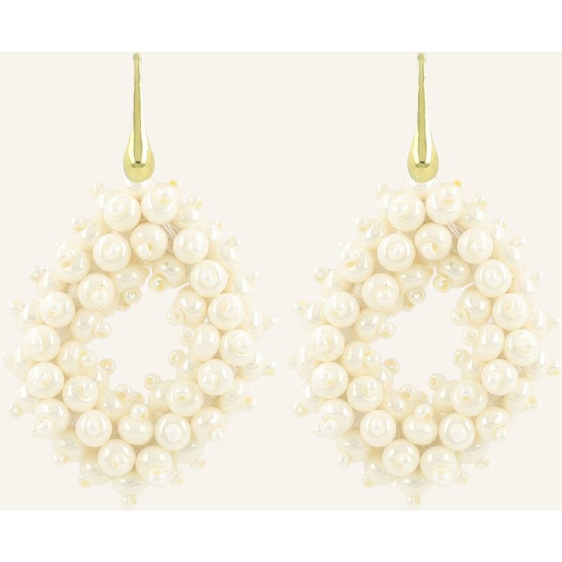 Lott.Gioielli Ohrhänger Holly Ce Gb Ace Double Stones M Pearl By Glambou gold