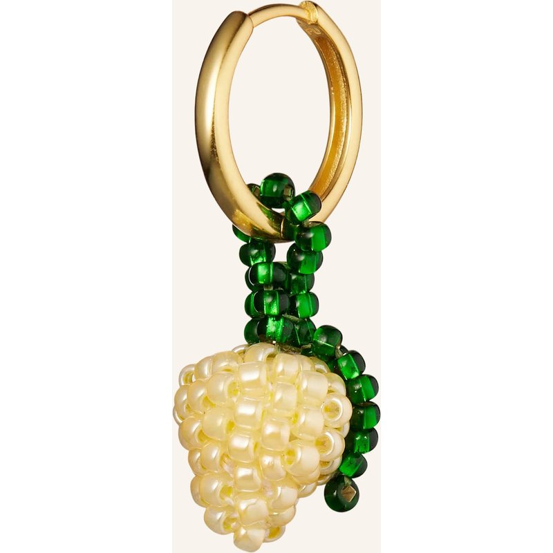 Pura Utz Creolen Mini Lemon Earring By Glambou gold