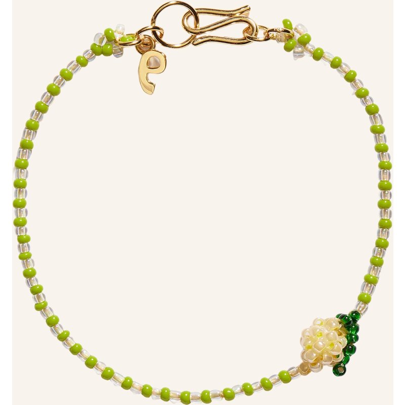 Pura Utz Armbänder Mini Striped Lemon Bracelet 17cm By Glambou gold
