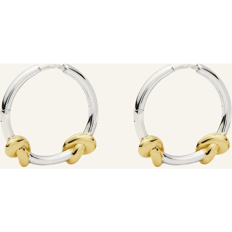Missoma Creolen Lucy Williams Knot Small Hoop Earrings By Glambou gold