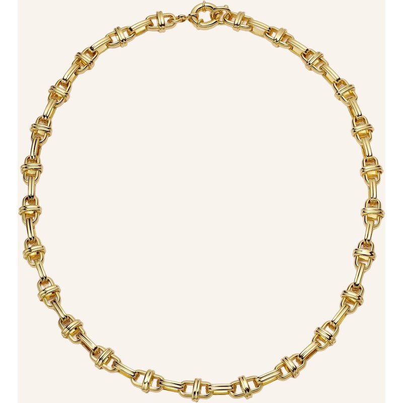 Daisy London Halsketten Polly Lock By Glambou gold