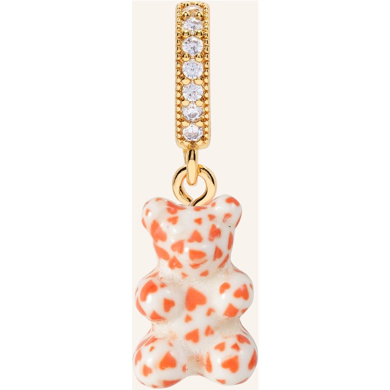Crystal Haze Anhänger Heart Patterned Bear By Glambou gold