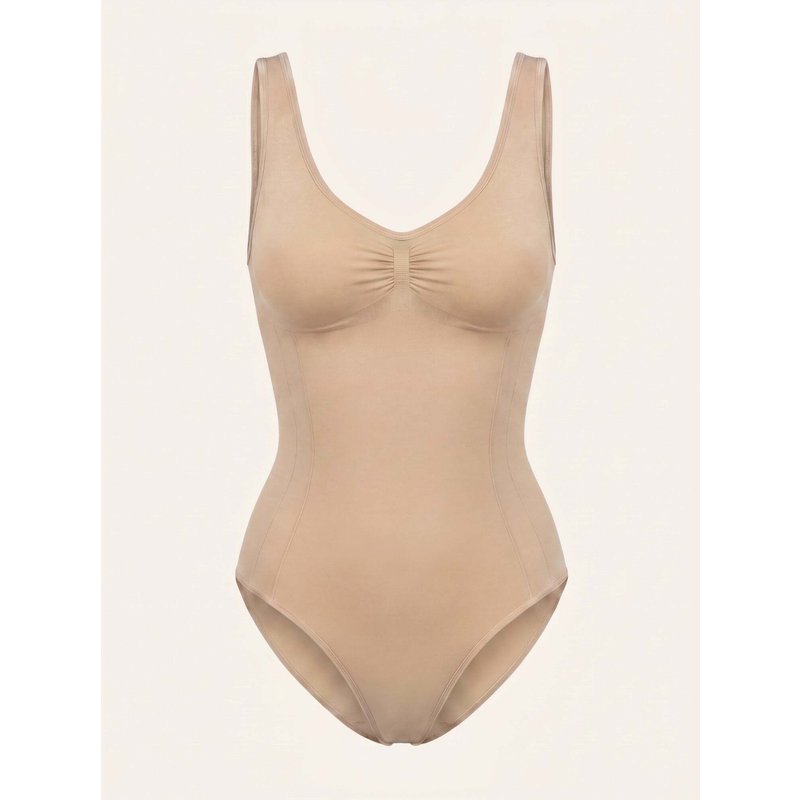 Snocks Shaping Body Mit Breiten Trägern beige