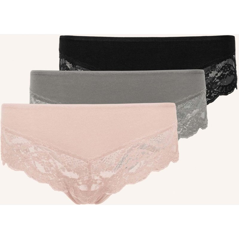 Snocks 3er-Pack Panties gruen