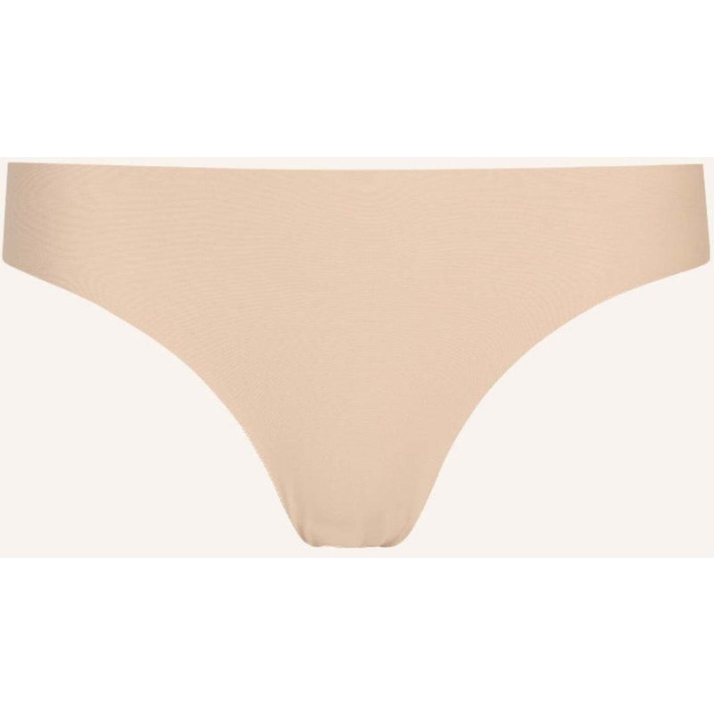 Snocks 3er-Pack Strings Aus Mikrofaser beige