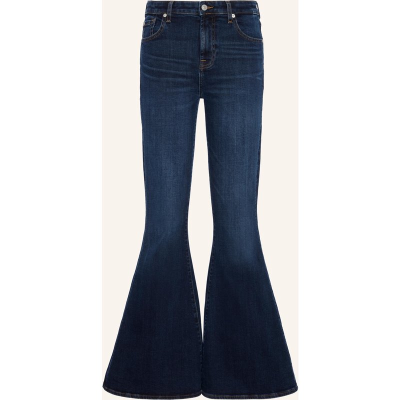 7 For All Mankind Jeans The Bell Flare Fit blau