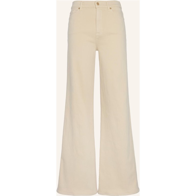 7 For All Mankind Jeans Lotta Wide Fit beige