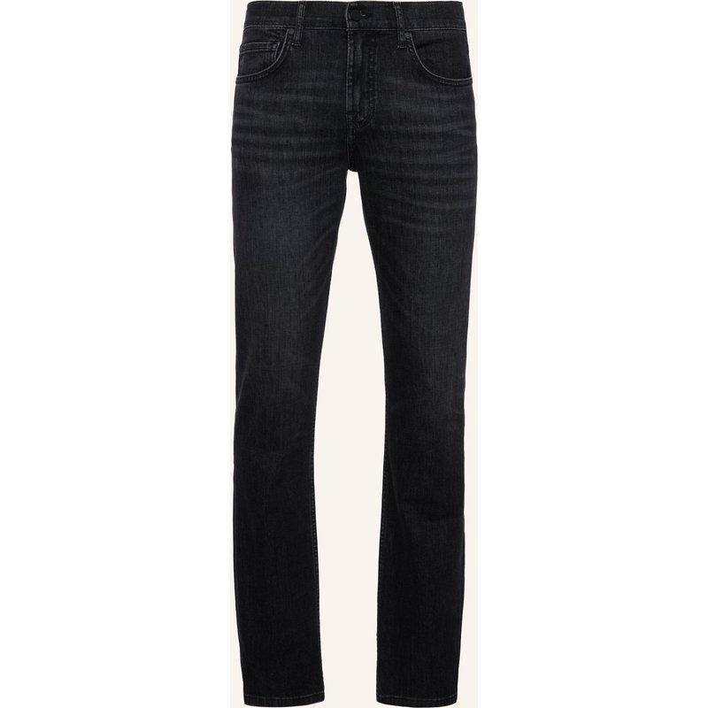 7 For All Mankind Jeans Standard Straight Fit schwarz
