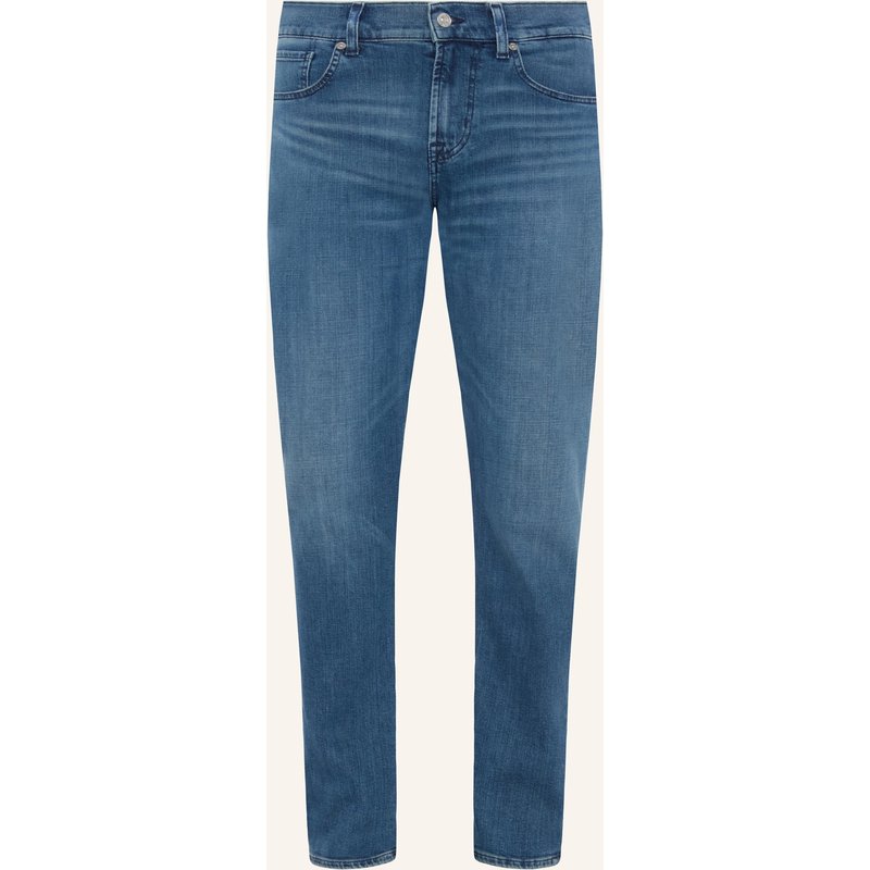 7 For All Mankind Jeans Slimmy Tapered Skinny Fit blau