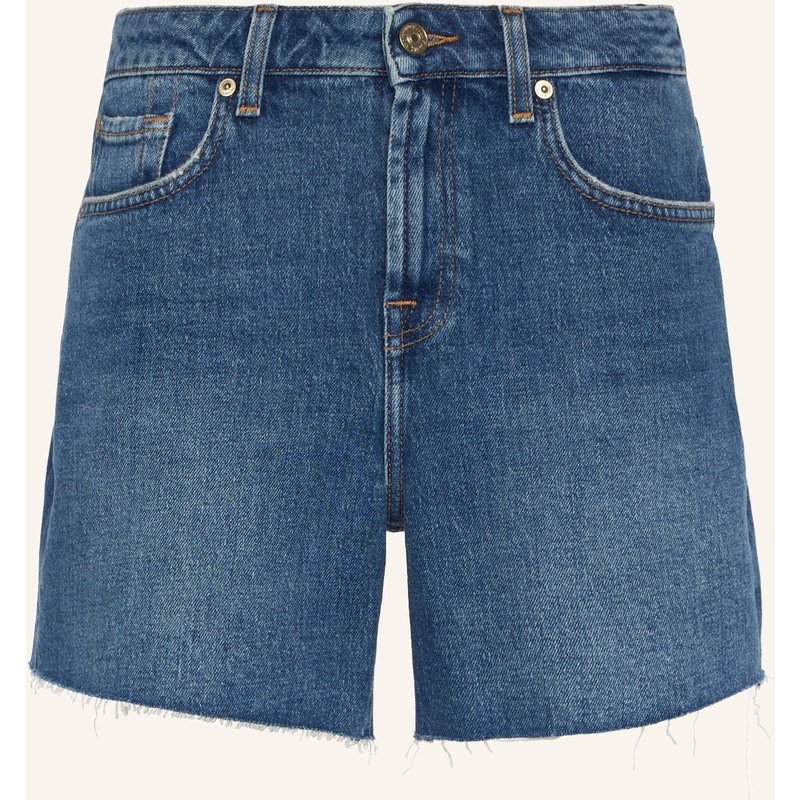 7 For All Mankind Monroe Long Shorts blau