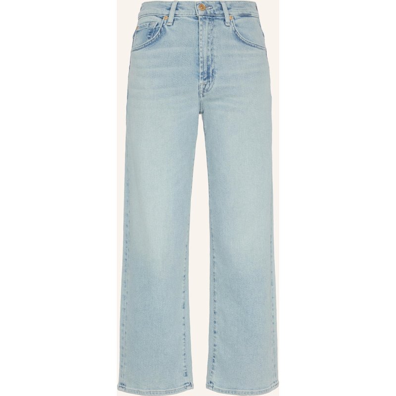 7 For All Mankind Jeans Straight Straight Fit blau