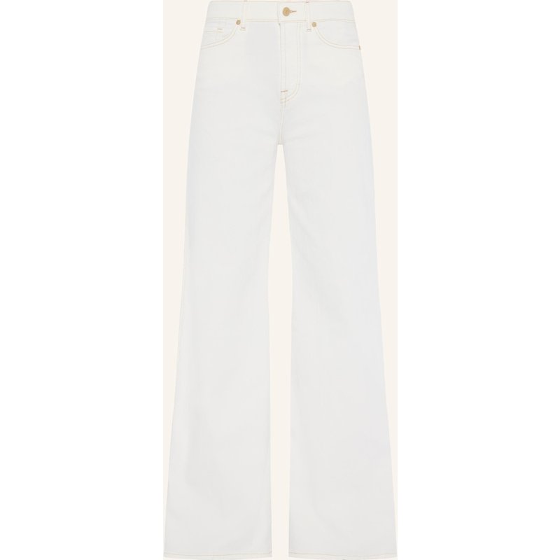 7 For All Mankind Jeans Wide Wide Fit weiss