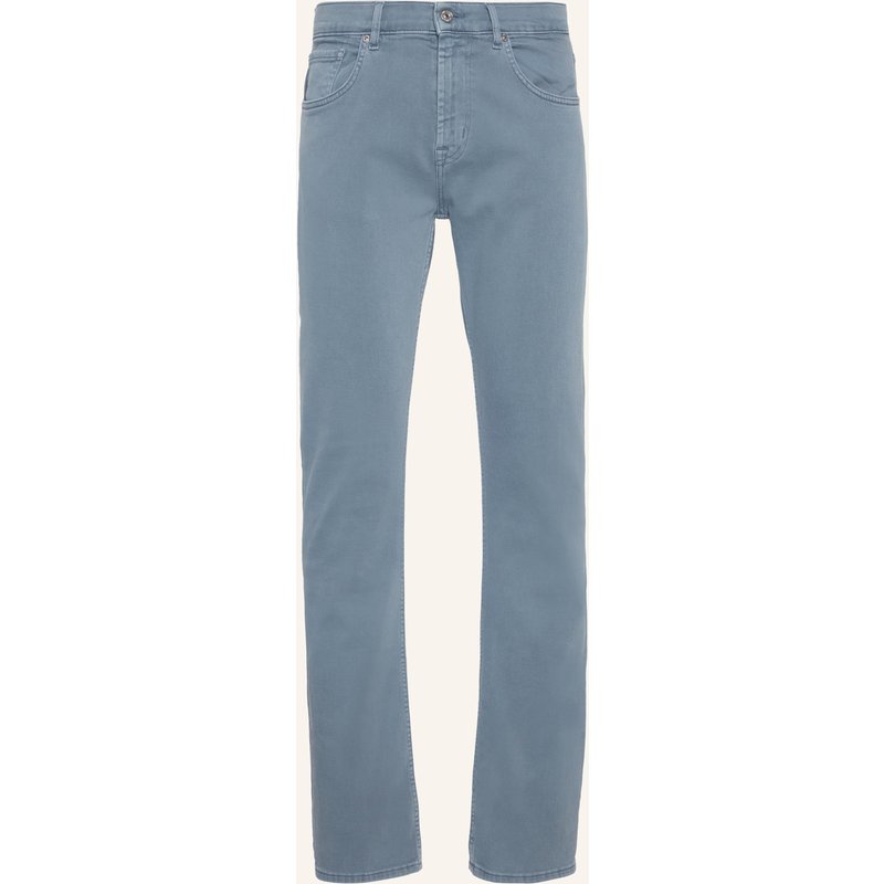 7 For All Mankind Jeans Straight Straight Fit blau