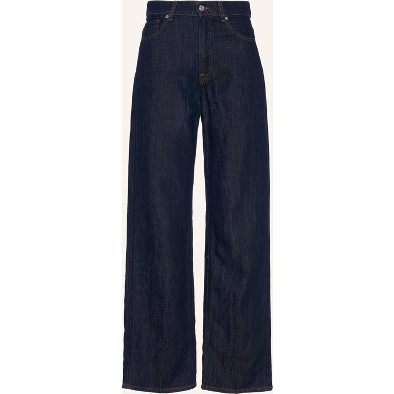 7 For All Mankind Jeans Straight Straight Fit blau