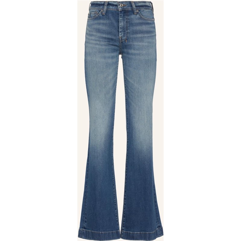 7 For All Mankind Jeans Flare Flare Fit blau