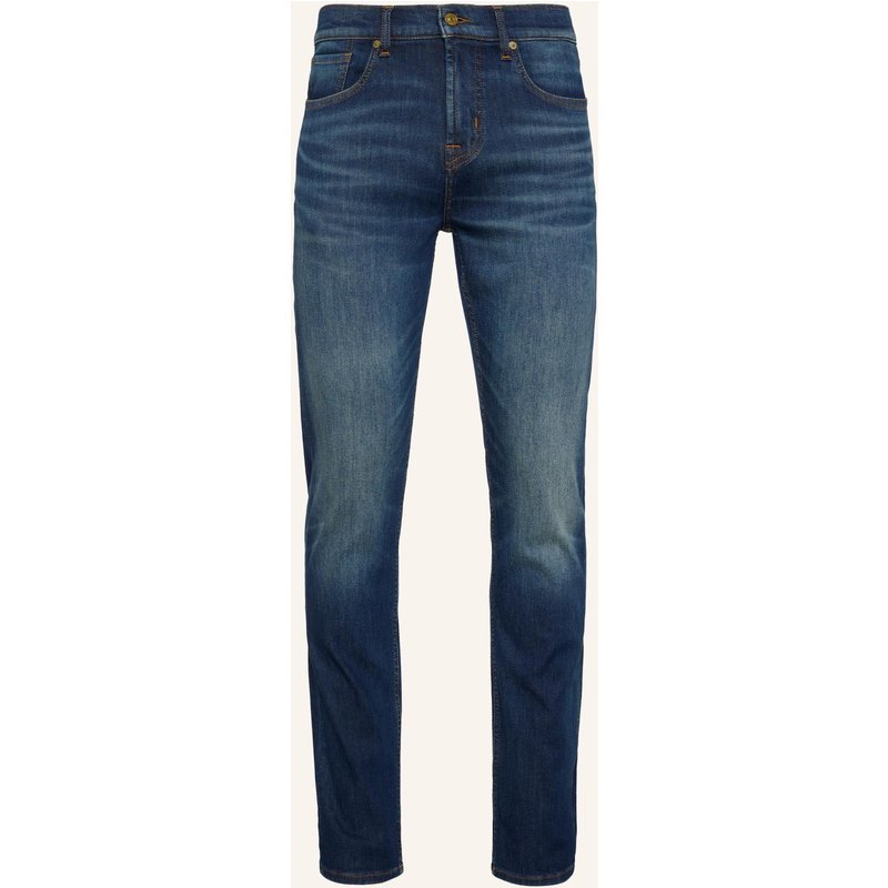 7 For All Mankind Jeans Slimmy Extra Slim Fit blau