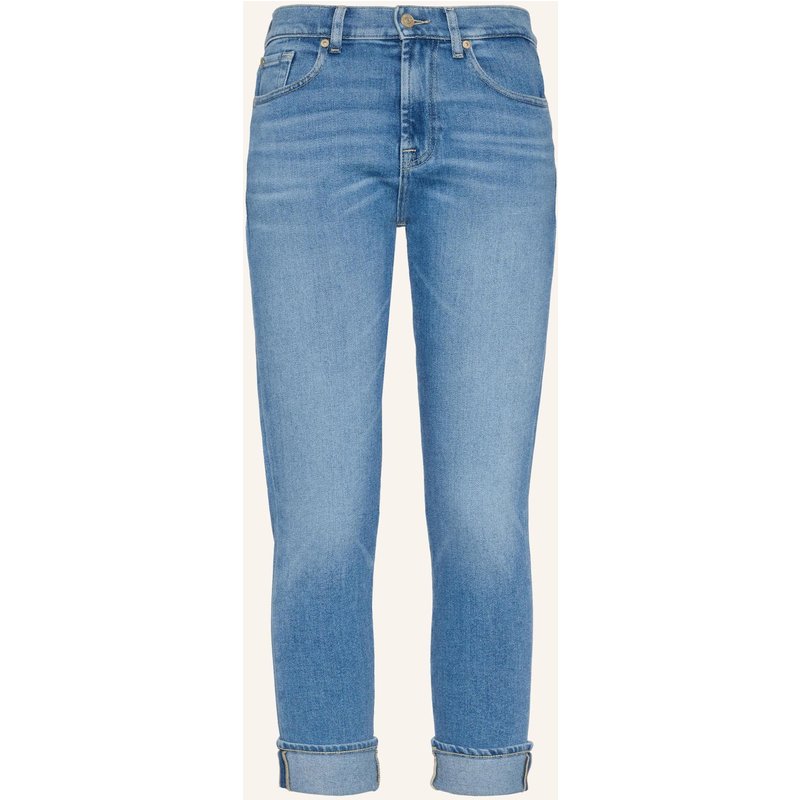 7 For All Mankind Skinny Jeans Relaxed Skinny blau