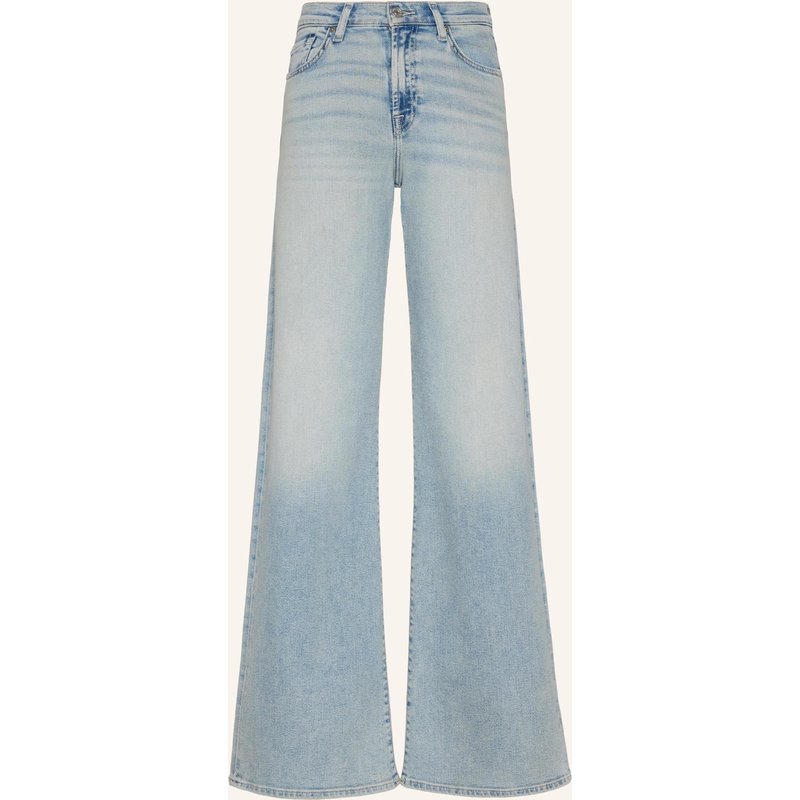 7 For All Mankind Jeans Lotta Wide Leg Fit blau