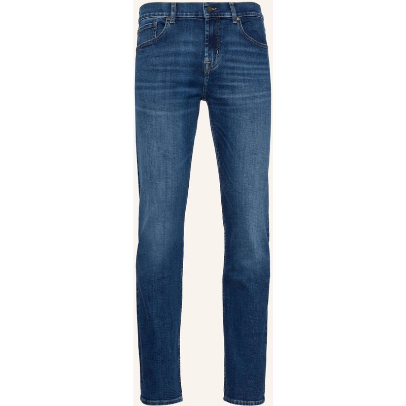 7 For All Mankind Jeans Slimmy Skinny Fit blau