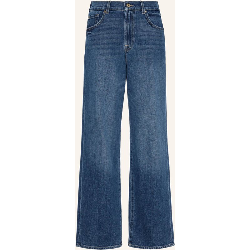 7 For All Mankind Jeans Darts Stovepipe Straight Straight Fit blau