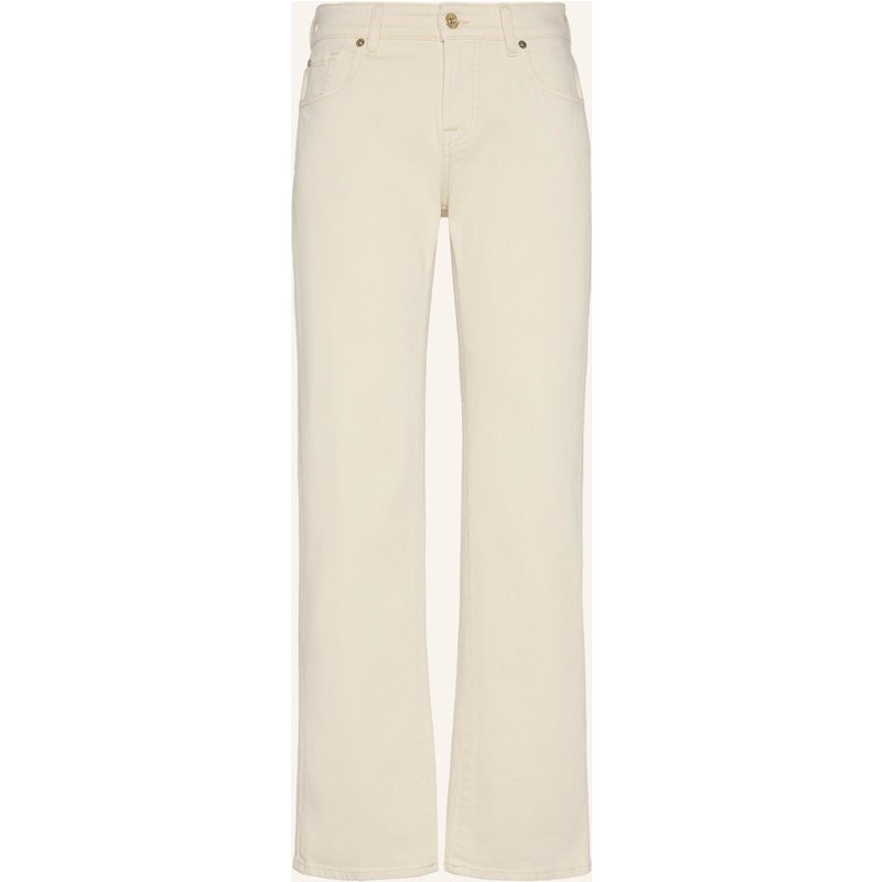 7 For All Mankind Pants Calie Straight Straight Fit weiss