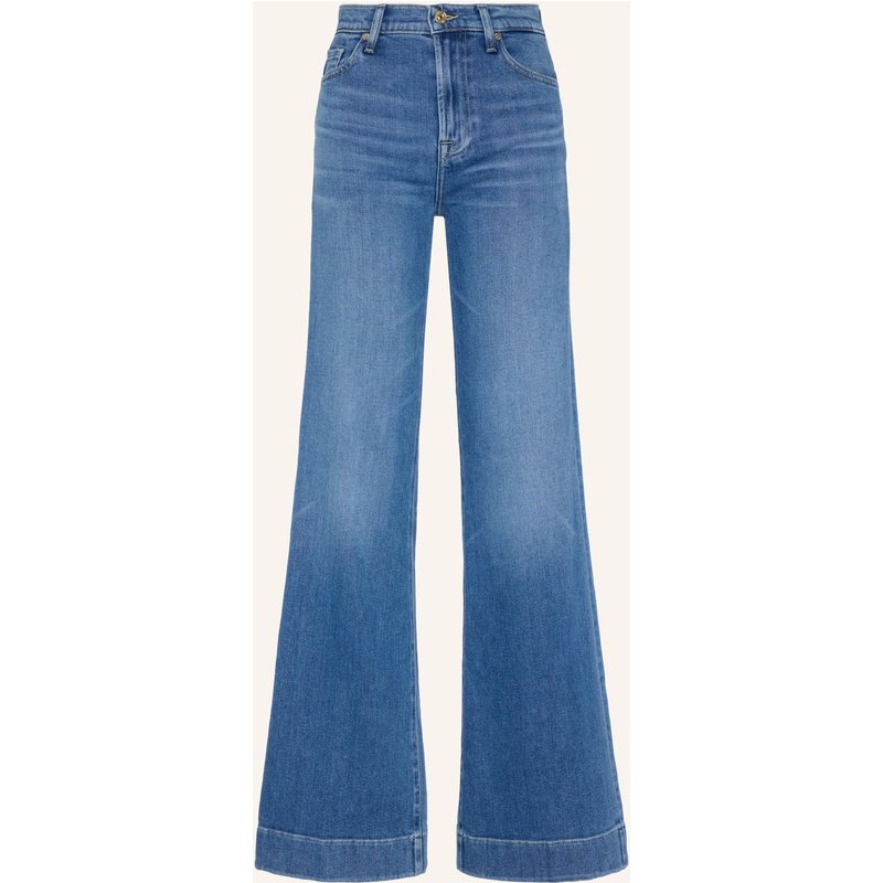 7 For All Mankind Jeans Modern Dojo Flare Fit blau
