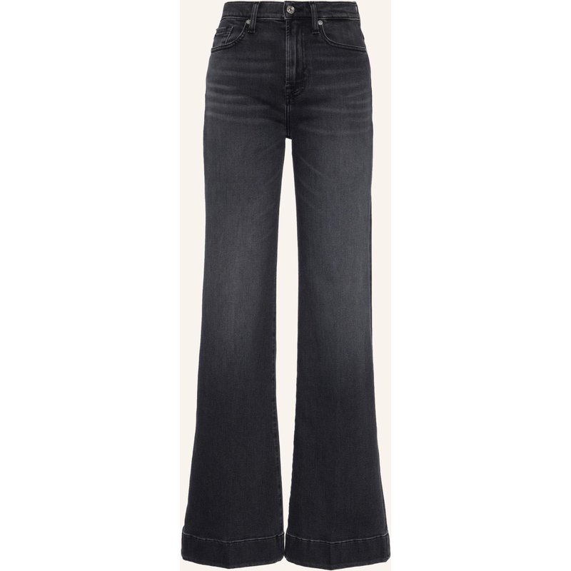 7 For All Mankind Jeans Modern Dojo Flare Fit schwarz
