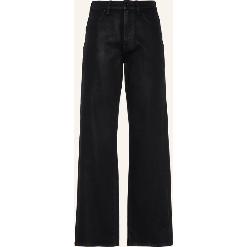 7 For All Mankind Jeans Stovepipe Straight Straight Fit schwarz