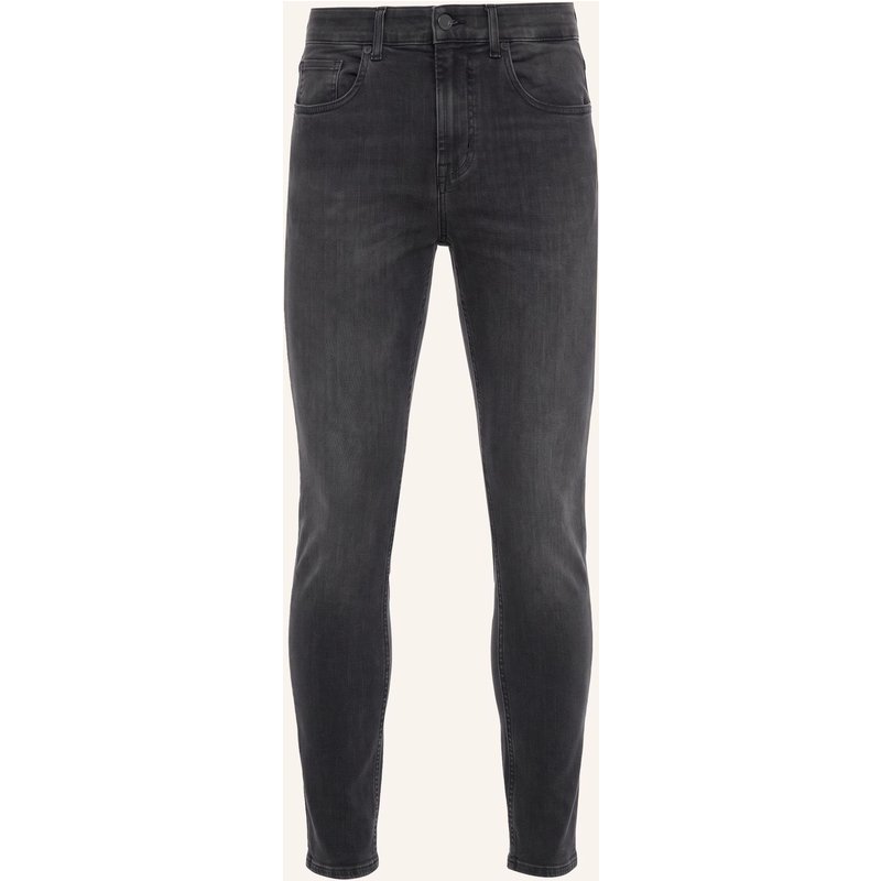 7 For All Mankind Jeans Slimmy Tapered Extra Slim Fit schwarz