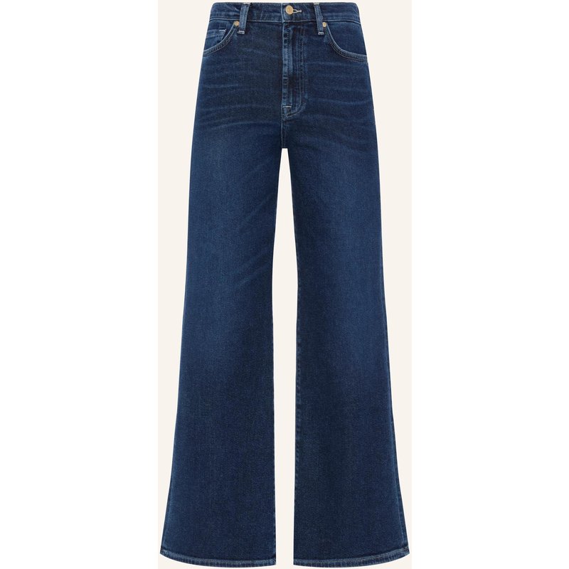 7 For All Mankind Flared Jeans Ultra High Rise Jo blau