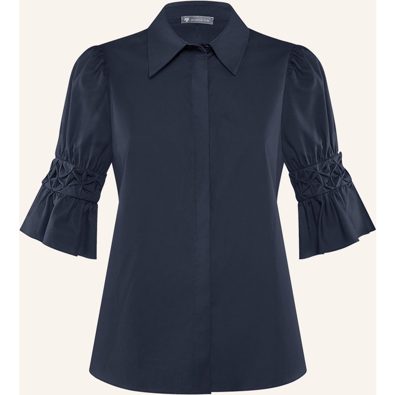 Armargentum Bluse Odette blau