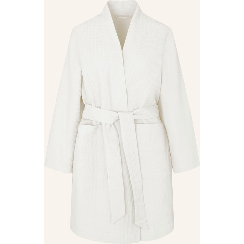 Hunkemöller Bademantel Waffle weiss