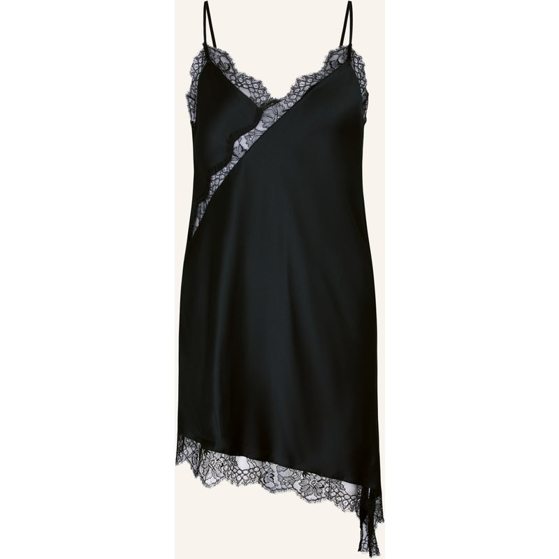 Hunkemöller Slipdress Asymmetric schwarz