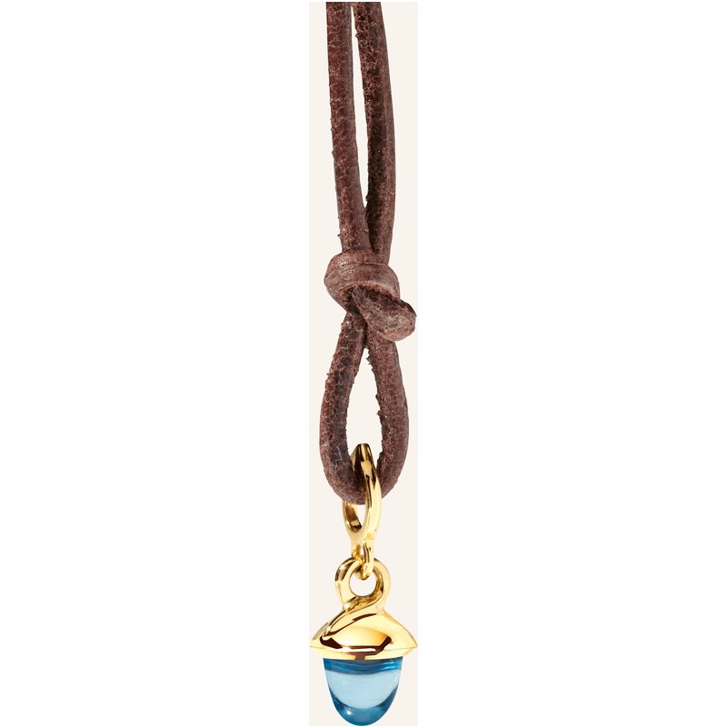 Tamara Comolli Anhänger Pendant Minimikado Swiss Topaz 18k Gelbgold gold