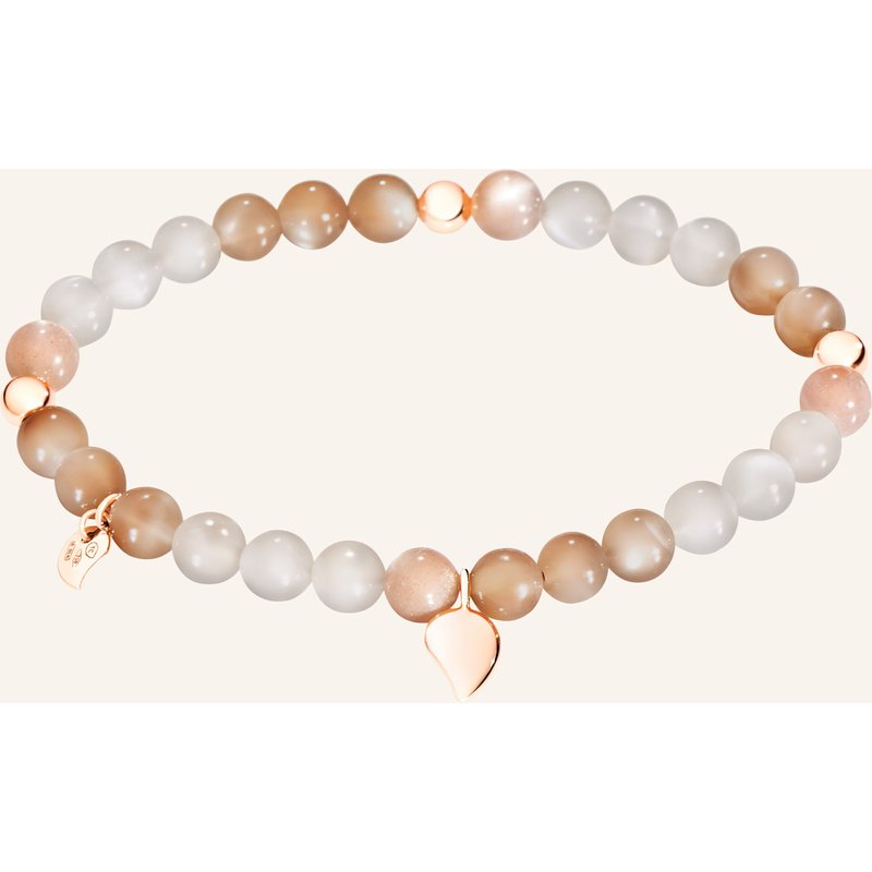 Tamara Comolli Armband Bracelet India 'Camel' Drop Medium Aus 18 Karat Roségold Und Mondsteinen rosegold