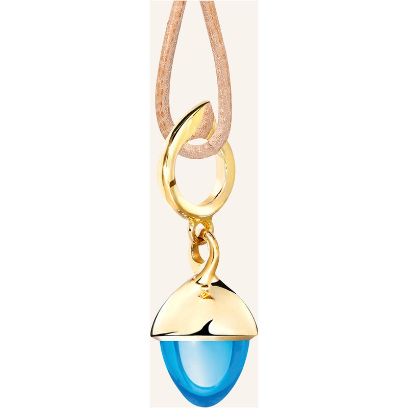 Tamara Comolli Anhänger Pendant Mikado Flamenco Swiss Topaz Aus 18 Karat Gelbgold Mit Swiss Topas gold