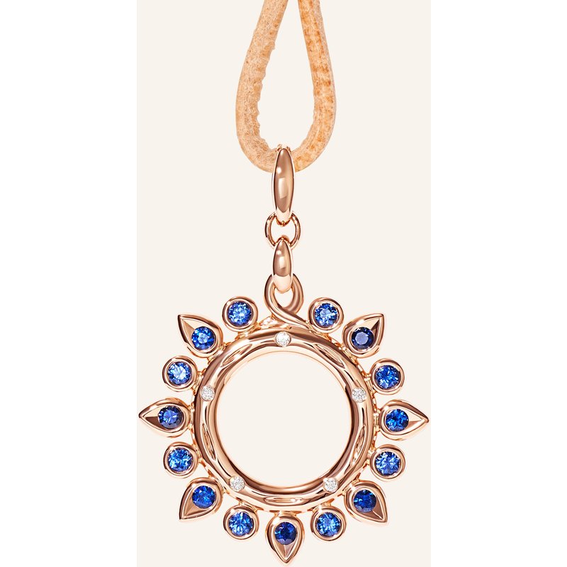 Tamara Comolli Anhänger Pendant Gypsy 'Ocean' Sun Small 18k Roségold rosegold