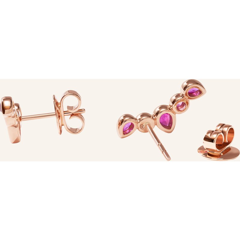 Tamara Comolli Ohrstecker Ohrstecker Gypsy Crawler 'Blush' 18k Roségold rosegold