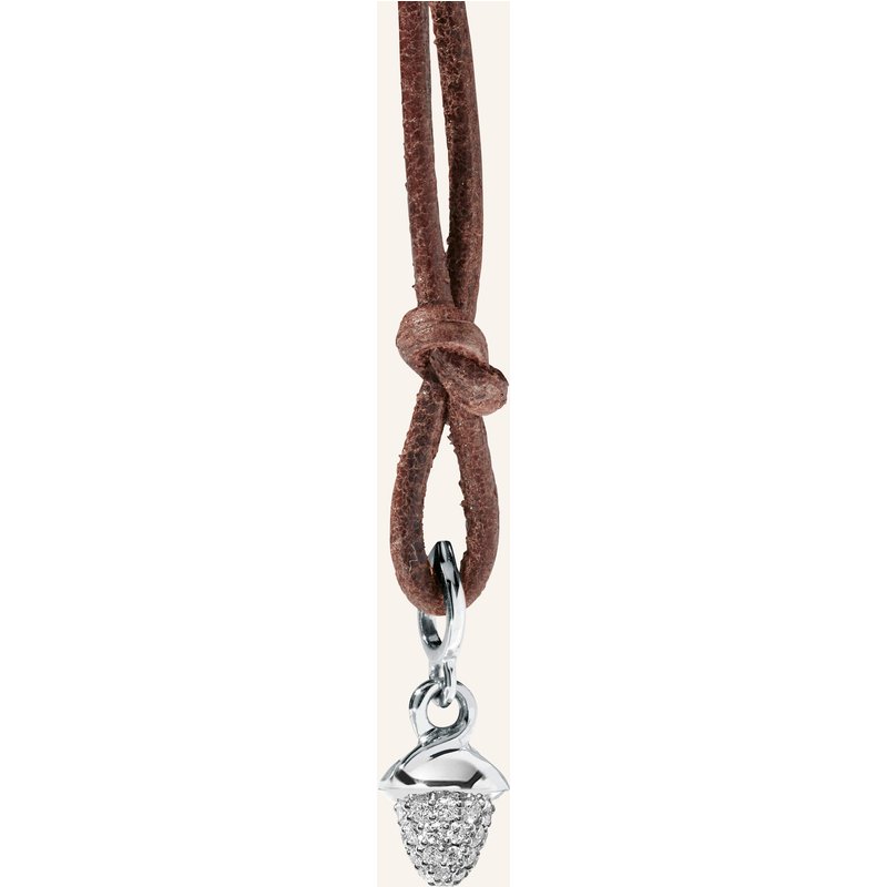Tamara Comolli Anhänger Pendant Minimikado Diamond Pavé 18k Weißgold silber
