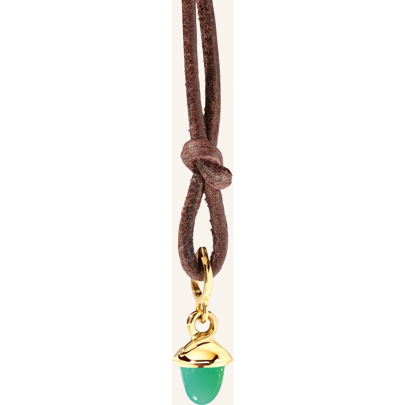 Tamara Comolli Anhänger Pendant Minimikado Chrysoprase 18k Gelbgold gold