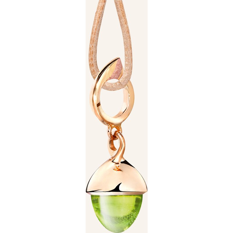 Tamara Comolli Anhänger Pendant Mikado Flamenco Peridot Peridot 18k Roségold rosegold