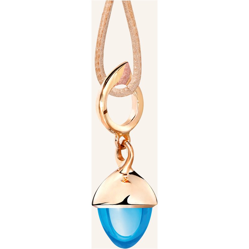 Tamara Comolli Anhänger Pendant Mikado Flamenco Swiss Topaz Aus 18 Karat Roségold Mit Swiss Topas rosegold