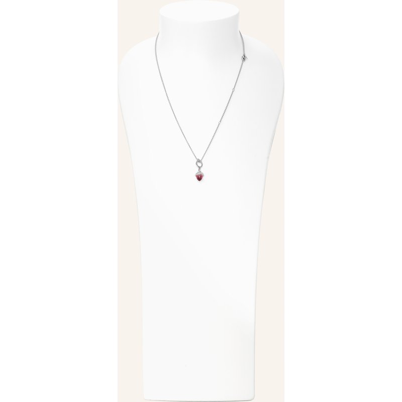 Tamara Comolli Kette Chain Belcher, 1,5 Mm, 51 Cm 18k Weißgold 18k Weißgold silber