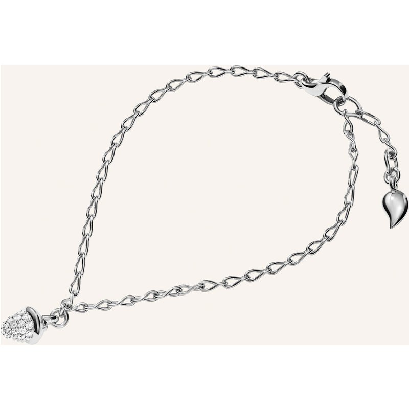 Tamara Comolli Armband Minimikado Armband Mit Diamant Pavé silber