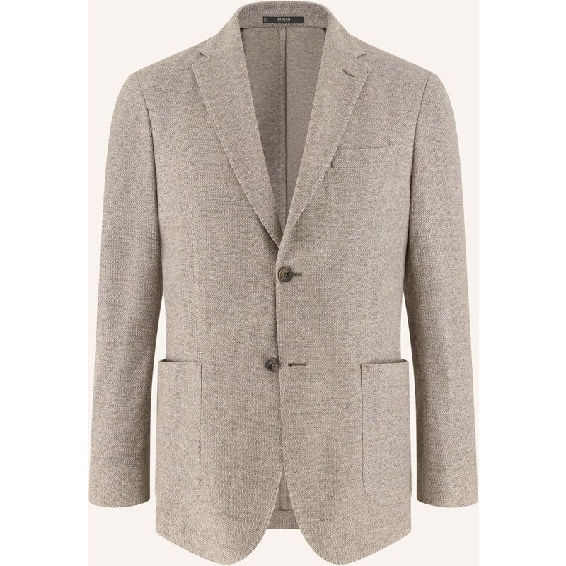 Boggi Milano Sweat-Sakko braun