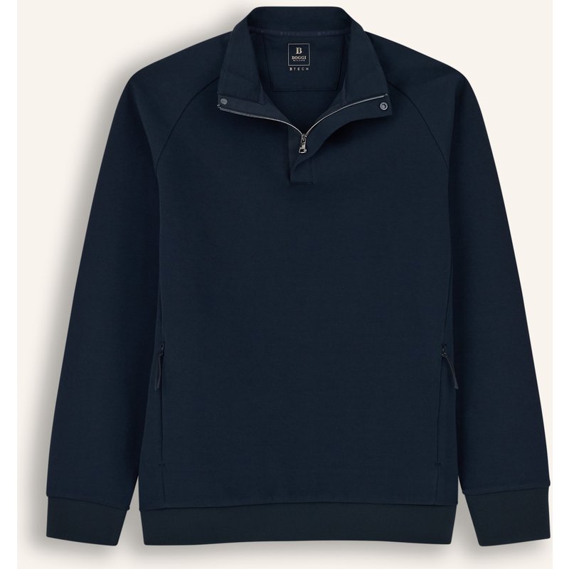 Boggi Milano Sweatjacke blau
